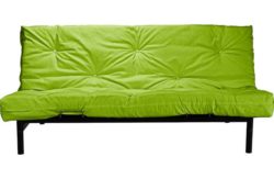 ColourMatch Clive 2 Seater Futon Sofa Bed - Apple Green